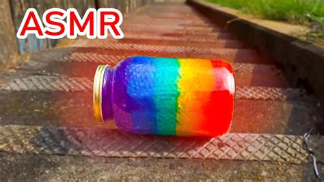 Glass Bottle Rolling Down Stairs ASMR YouTube