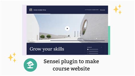 Wordpress Course Plugin To Make Course Website Sensei Tutorial