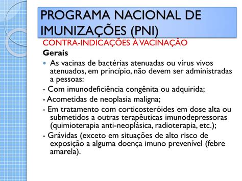 PPT PROGRAMA NACIONAL DE IMUNIZAÇÃO PowerPoint Presentation free