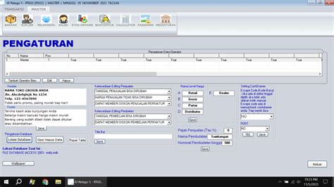 Software Retail Grosir Level Harga Aplikasi Retail Grosir Level