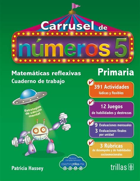 Carrusel De Números 5 Cuaderno Trabajo Editorial Trillas Envío gratis