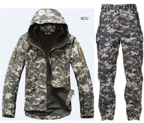 Camouflage Hunting Clothing Shark Skin Soft Shell Lurker Tad V 4 0