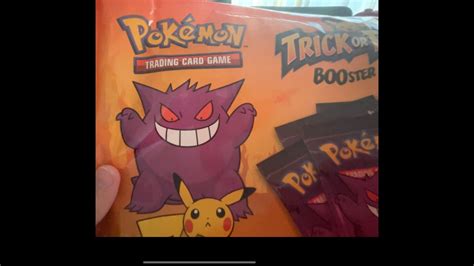 Today I Open Trick Or Trade Pokemon Card Packs THEY ARE STILL AT ONE