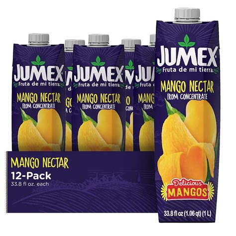 Jumex Mango Nectar 100 Recyclable Tetra Pack Box 338