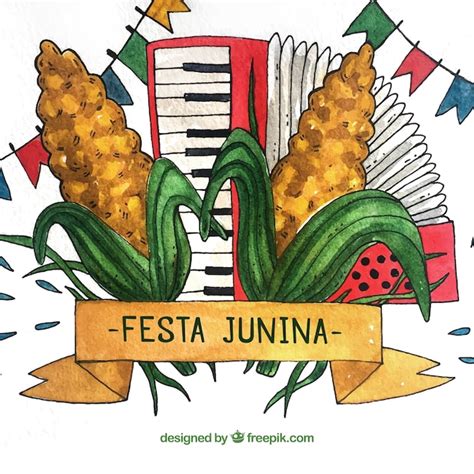 Vetores e ilustrações de Elementos Festa Junina Png para download