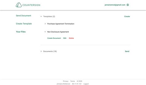 Reuse your e-signature documents with templates | Countersign