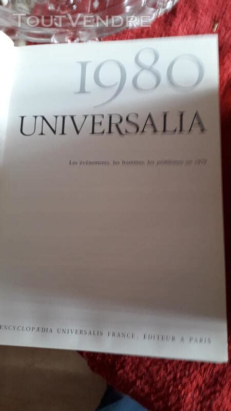 ENCYCLOPEDIA UNIVERSALIS UNIVERSALIA 719 Corbeil Essonnes 91100