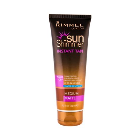 Rimmel London Sun Shimmer Instant Tan Proizvod Za Samotamnjenje Za Ene