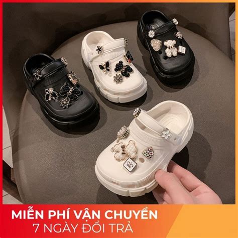 Dép Sục siêu nhẹ sticker Gấu cho mẹ và bé đi cặp chất liệu EVA HOT 2024 Quảng Châu cao cấp Ảnh