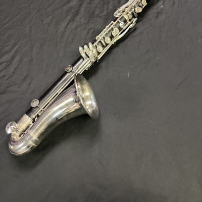 Selmer Paris 65 Bass Clarinet 1968 Nickel Plated Reverb