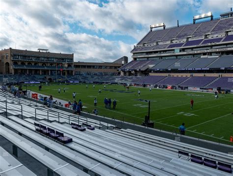 Amon G Carter Stadium Section 121 Seat Views Seatgeek