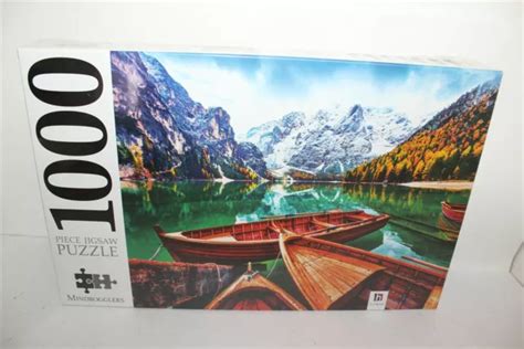 BRAIES LAKE ITALY Jigsaw Puzzle 1000 Pieces Hinkler Brand New Sealed