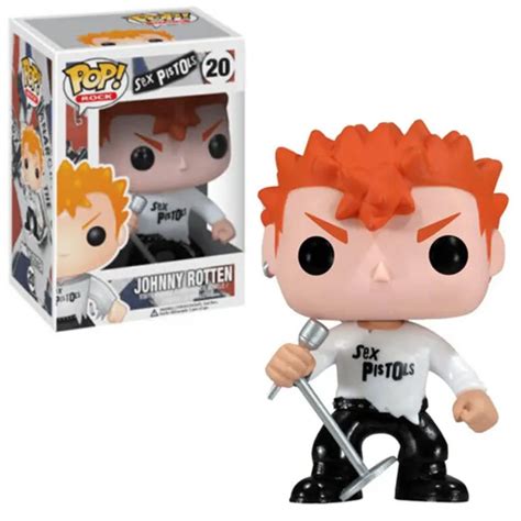 FUNKO POP PUNK Rock Band Sex Pistols Johnny Rotten 20 Figure Nouveau