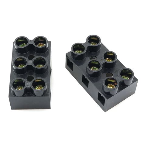 Rlecs Pcs V A Position Double Row Screw Terminal Block Dual Row