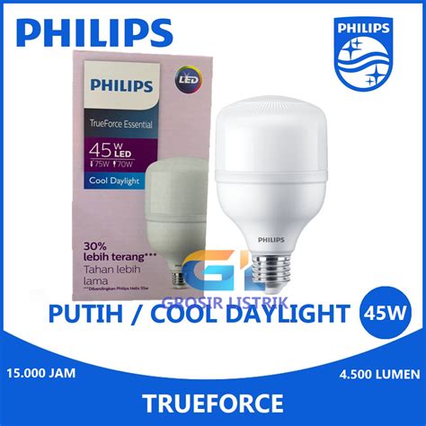 Jual Lampu Philips Led Trueforce Ess W Putih Cool Daylight K