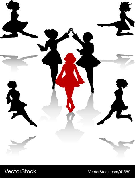 Irish dance Royalty Free Vector Image - VectorStock