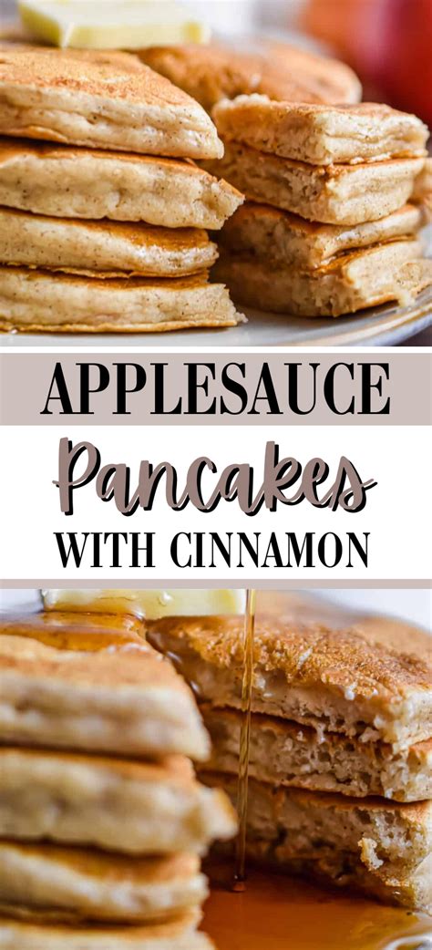 Applesauce Pancakes Artofit