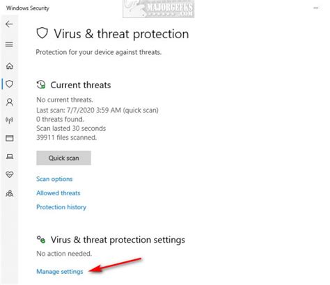 How To Turn Windows Defender Security Center Notifications On Or Off Majorgeeks