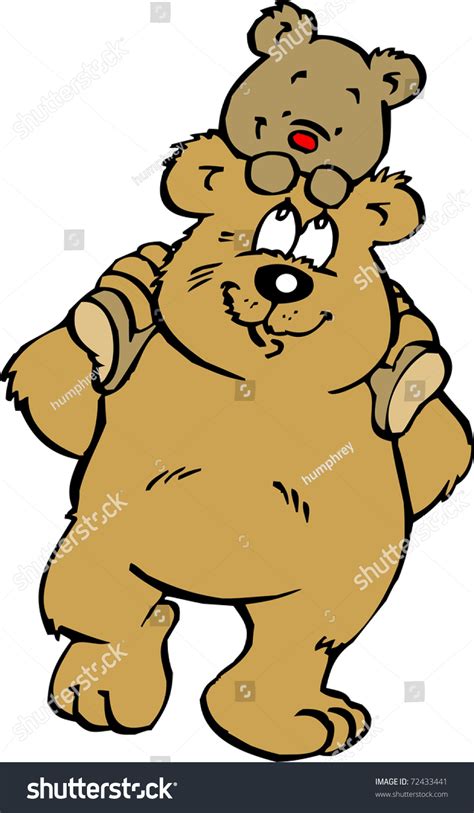 Papa Bear Stock Illustration 72433441 | Shutterstock