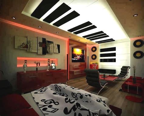 10 New Collection of Music Bedroom Ideas | HomeMydesign