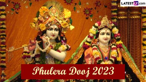 Festivals Events News When Is Phulera Dooj Know Date Rituals