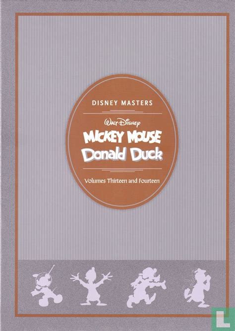 Box Disney Masters Mickey Mouse And Donald Duck Mickey