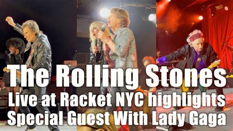 The Rolling Stones Live At Racket NYC Highlights YouTube