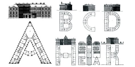 Alphabet Architectonique Johann David Steingruber 1773 Index Grafik