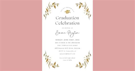 20+ Best Graduation Ceremony Invitation Templates Free Download