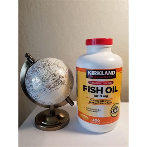 Jual Kirkland Signature Fish Oil 1000 Mg 400 Softgels Menyehatkan