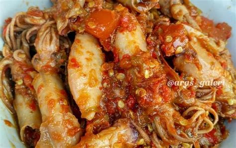 Tumis Sotong Pedas Kumpulan Resep Masakan