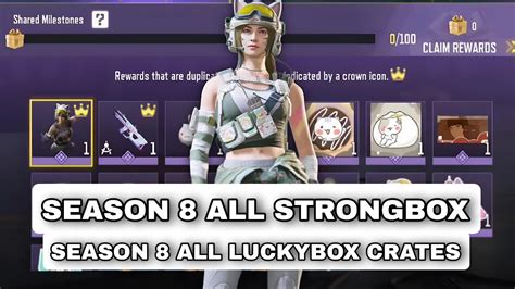 Season All New Strongbox Crates Luckybox Codm New Pay Win