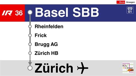 Sbb Ansagen Ir Basel Sbb Z Rich Flughafen Boja Ansagen Youtube