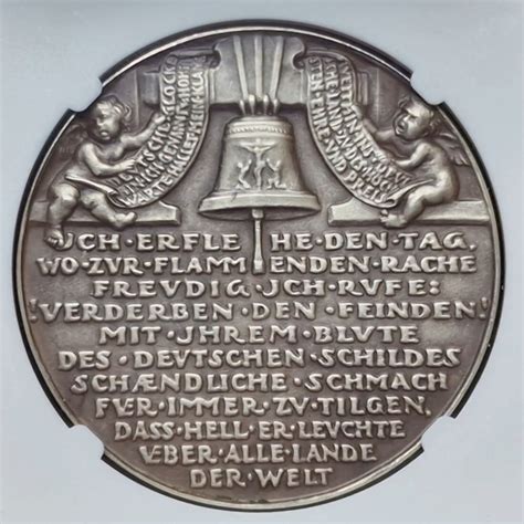 Karl Goetz Deutschland Weimarer Republik Germany Silver Silbermedaille