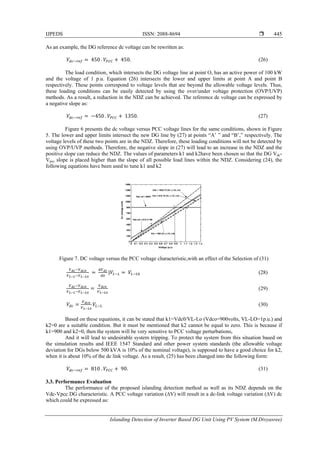 Islanding Detection Of Inverter Based Dg Unit Using Pv System Pdf