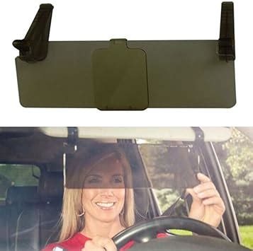 Car Sun Visor Clip On Car Visor Anti Glare Sunshade Extender Hd Clear