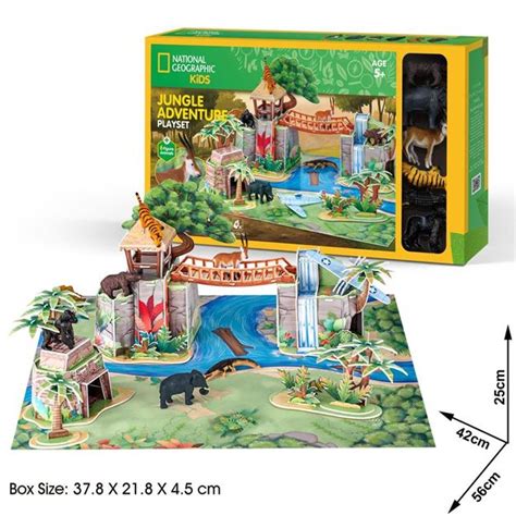 3D Puzzle - Jungle Adventure Playset (Kids) | Holdson Limited, NZ