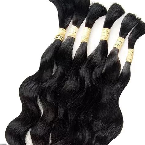 Cabelo Humano Ondulado Natural 60cm 50g Envio Imediato