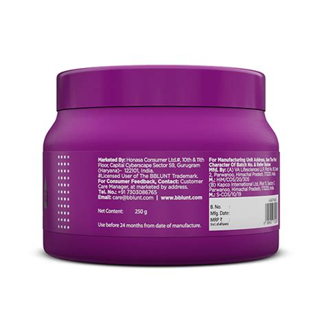 Buy Bblunt Hair Fall Control Hair Mask 250 gm Online at Discounted Price | Netmeds