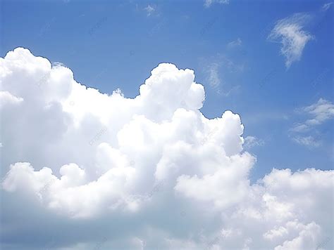 A White And Blue Clouds Background, Cloud, Weather, Sunny Background ...