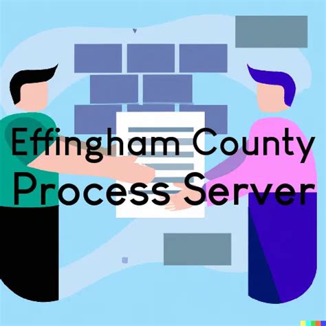 Fees for Effingham County, Georgia Process Serving Services