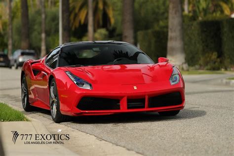 Ferrari 488 Rental Los Angeles Rent A Ferrari Coupe In LA