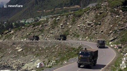 Intense Himalayan border standoff between China and India - DzBoom