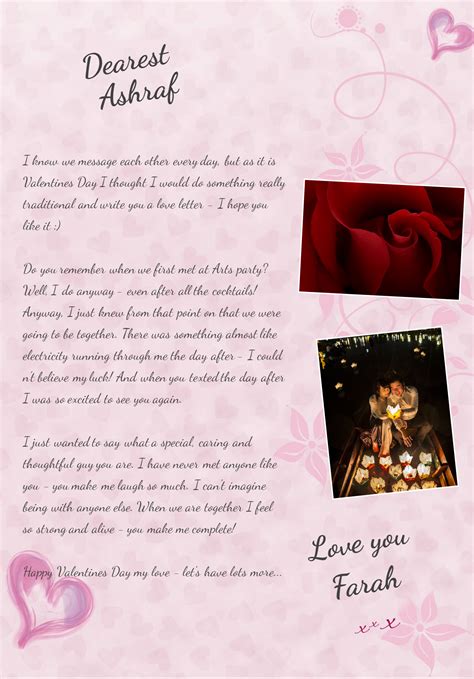 Romantic Love Letters To Boyfriend