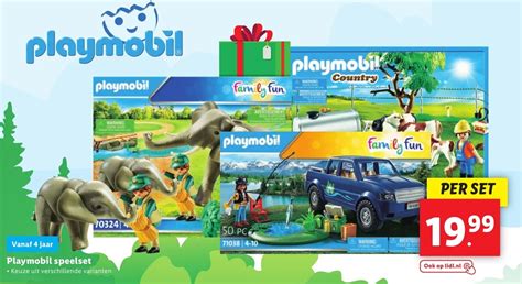 Playmobil Speelset Aanbieding Bij Lidl