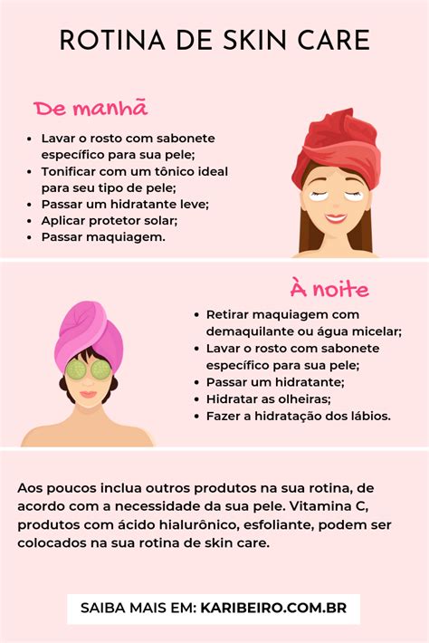 SKIN CARE COMO TER UMA ROTINA DE CUIDADOS A PELE Rotina De