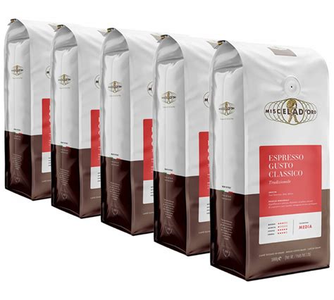 5 kg di caffè in grani uso professionale Gusto Classico Miscela d Oro