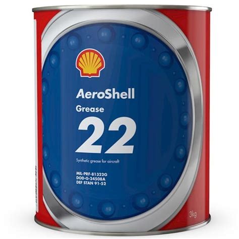 Aeroshell Grease 22 3kg MIL PRF 81322 DEF STAN 91 52 NATO G 395