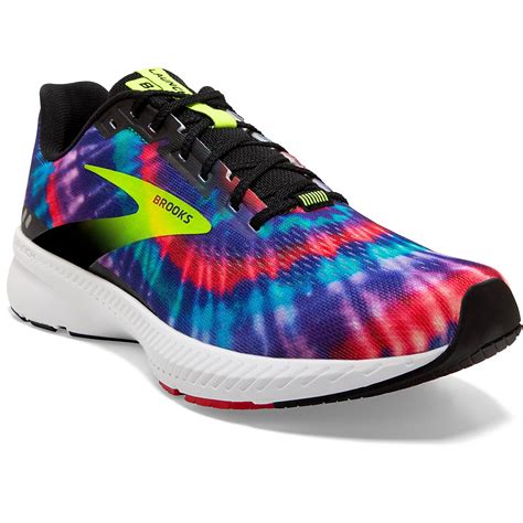 Brooks Womens Launch 8 Tie Dye Running Shoes Academy