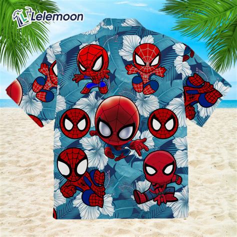 Spiderman Hawaiian Shirt